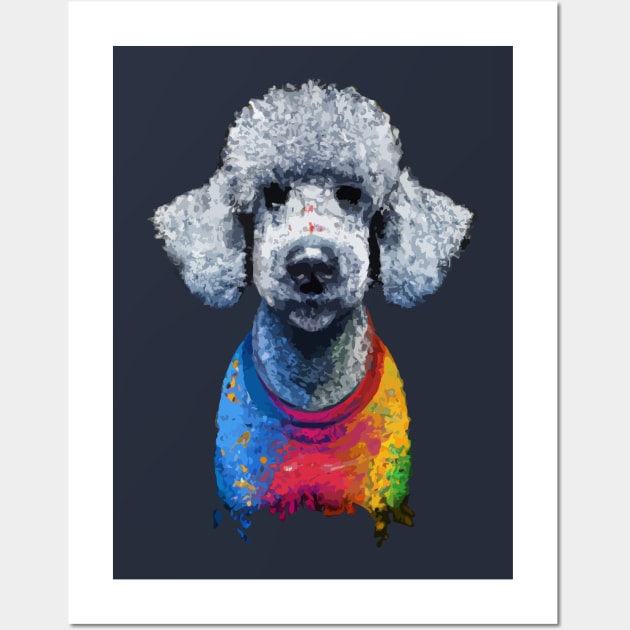 Bedlington Terrier Dog Artwork Wall Art by Furrban